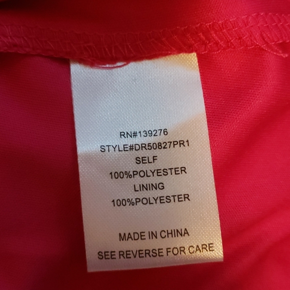 NWT DR2 pink sleeveless dress - Picture 7 of 10